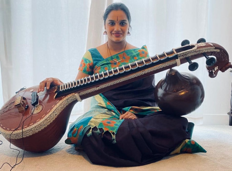 Classic Café: Gayatri Ajay (veena) & Janakan Sri Rangan (mridangam)