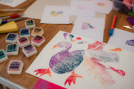 Masala Festival x Art Diamonds: Print Workshop with Michelle Wood