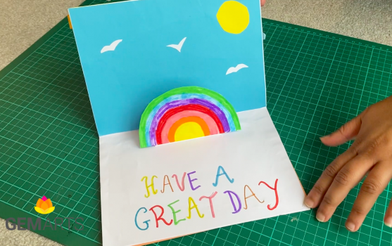 GemArts Hyem Pop-Up Book workshop with Mani